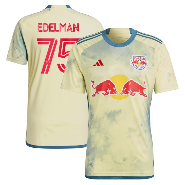 Daniel Edelman New York Red Bulls adidas 2024 Daniel Patrick Kit Replica Jersey - Yellow