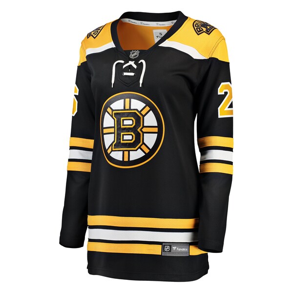 Andrew Peeke Boston Bruins  Women's Home Breakaway Jersey - Black