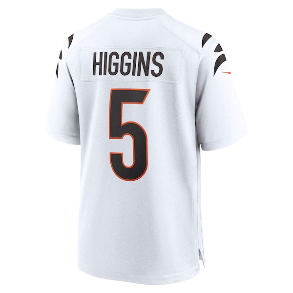 Tee Higgins Cincinnati Bengals Nike  Game Jersey - White/Orange