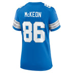 Sean McKeon Detroit Lions Nike Women's Game Jersey -  Blue
