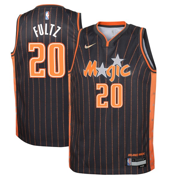 Markelle Fultz Orlando Magic Nike Youth Swingman Jersey - City Edition - Anthracite