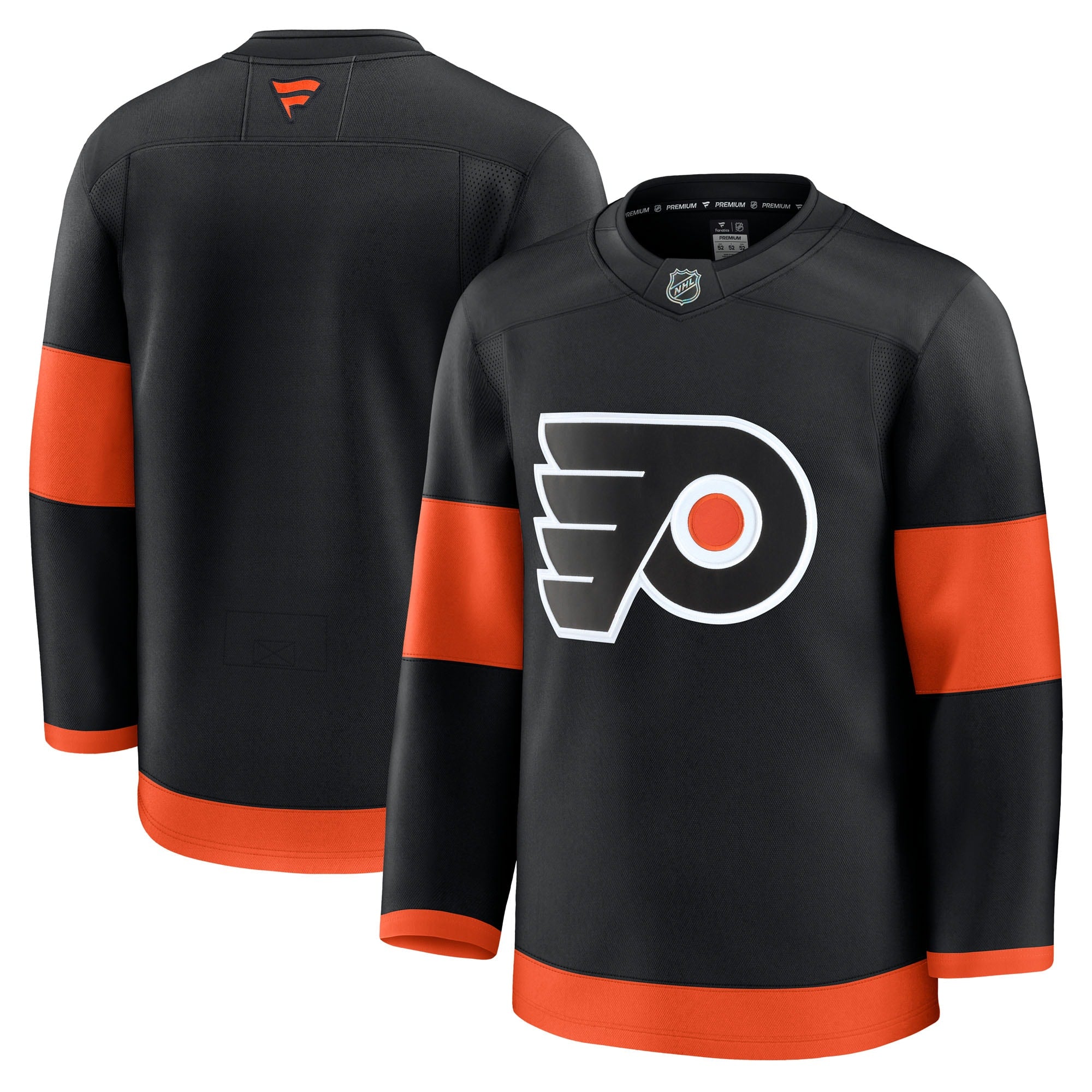 Philadelphia Flyers  Home Premium Jersey - Burnt Orange/Black/White