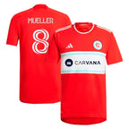 Chris Mueller Chicago Fire adidas 2024 Return To Red Replica Player Jersey – Red