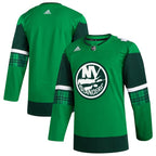 New York Islanders adidas 2023 St. Patrick's Day Primegreen Authentic Jersey - Kelly Green