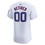 Chicago Cubs Nike Home Elite Pick-A-Player Retired Roster Jersey - White
