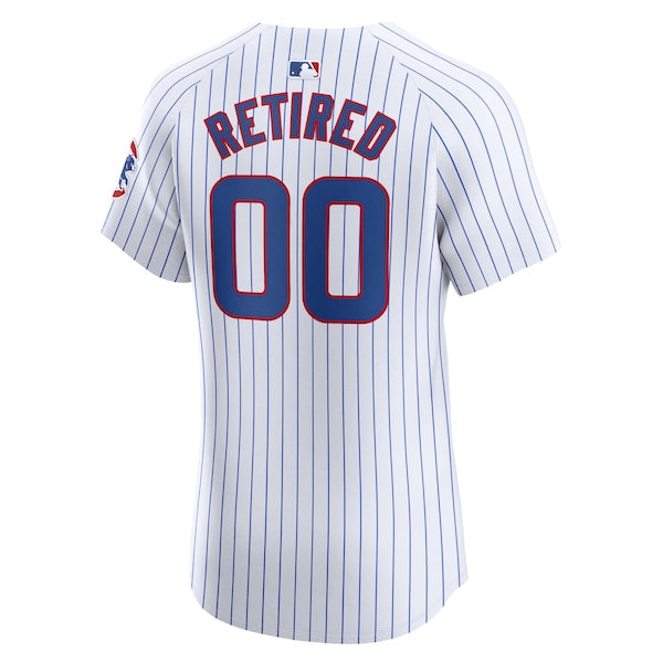 Chicago Cubs Nike Home Elite Pick-A-Player Retired Roster Jersey - White