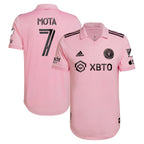 Jean Mota Inter Miami CF adidas 2022 The Heart Beat Kit Authentic Player Jersey - Pink