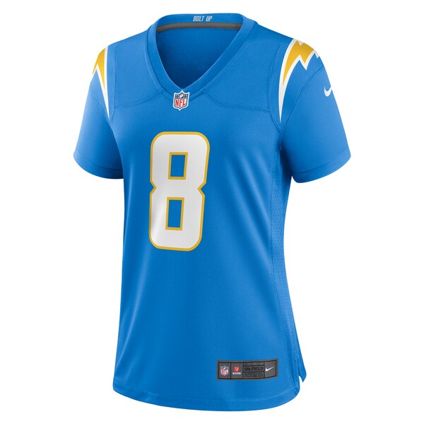 Brett Maher Los Angeles Chargers Nike Women's Team Game Jersey -  Powder Blue