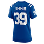 Alex Johnson Indianapolis Colts Nike Women's Team Game Jersey -  Royal
