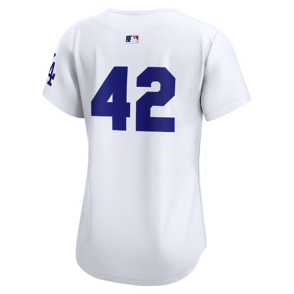 Los Angeles Dodgers Nike Home 2025 Jackie Robinson Day Limited Jersey – White