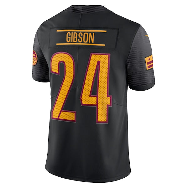 Antonio Gibson Washington Commanders Nike Alternate Vapor Limited Jersey - Black/Burgundy/White