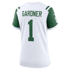 Ahmad Sauce Gardner New York Jets Nike Women's Classic Alternate Game Jersey - White