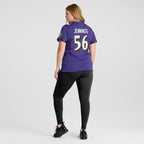Deion Jennings Baltimore Ravens Nike Women's  Game Jersey -  Purple