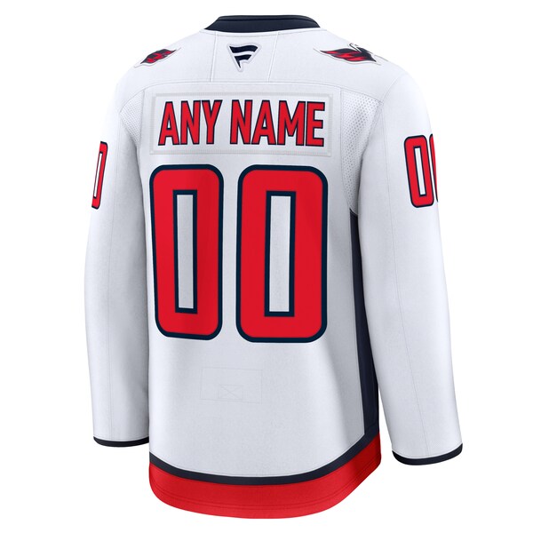 Washington Capitals  Away Premium Custom Jersey - White/Red/Black