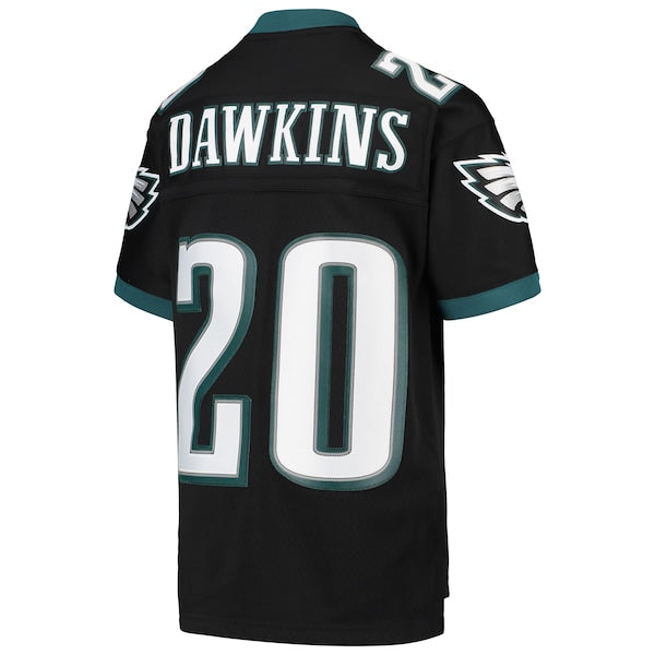 Brian Dawkins Philadelphia Eagles Youth 2004 Legacy Retired Player Jersey - Black/Green