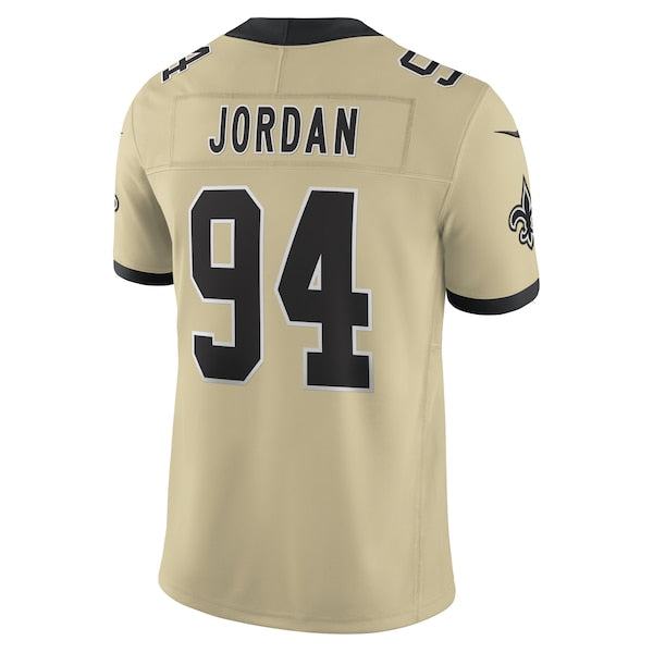 Cameron Jordan New Orleans Saints Nike Gameday Golds Alternate Vapor F.U.S.E. Limited Jersey - Gold