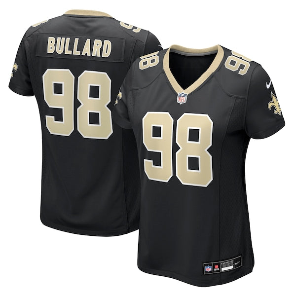Jonathan Bullard New Orleans Saints Nike Women's Team Game Jersey -  Black