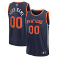 New York Knicks   Custom Fast Break Jersey - Navy - Statement Edition