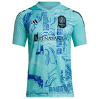 Nashville SC adidas 2024 One Planet Replica Jersey - Green