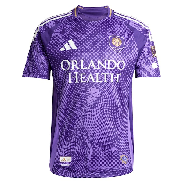 Marco Pašalić Orlando City SC adidas 2025 Perfect Storm Authentic Player Jersey - Purple