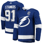 Steven Stamkos Tampa Bay Lightning adidas Home Primegreen Authentic Player Jersey - Blue/White