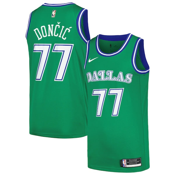 Luka Dončić Dallas Mavericks Nike Swingman Player Jersey - Classic Edition - Green