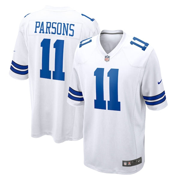 Micah Parsons Dallas Cowboys Nike Game Jersey - White/Navy