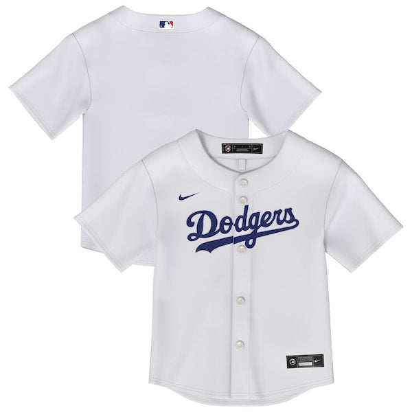 Los Angeles Dodgers Toddler Home Replica Jersey - White
