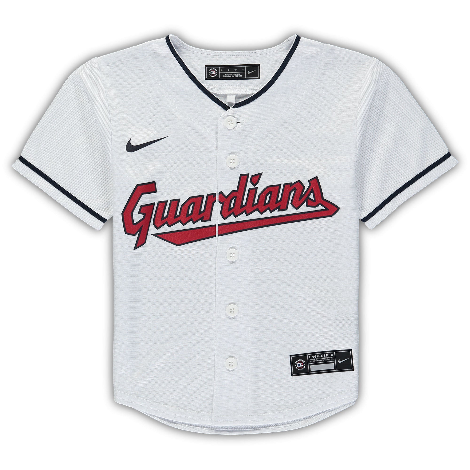 Cleveland Indians Nike Preschool Home Replica Team Jersey - White