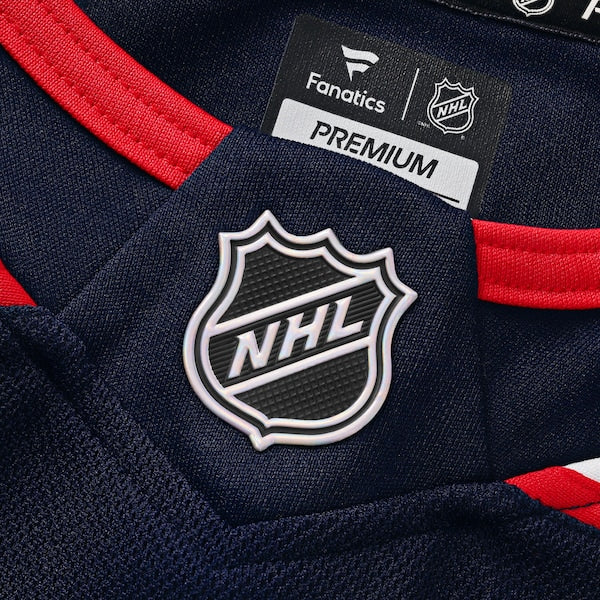 Columbus Blue Jackets  Home Premium Custom Jersey - Navy/White