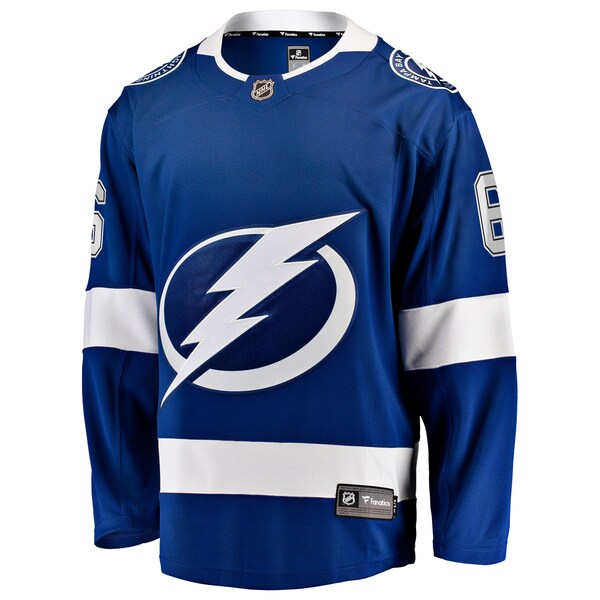 Nick Abruzzese Tampa Bay Lightning  Home Breakaway Jersey - Blue