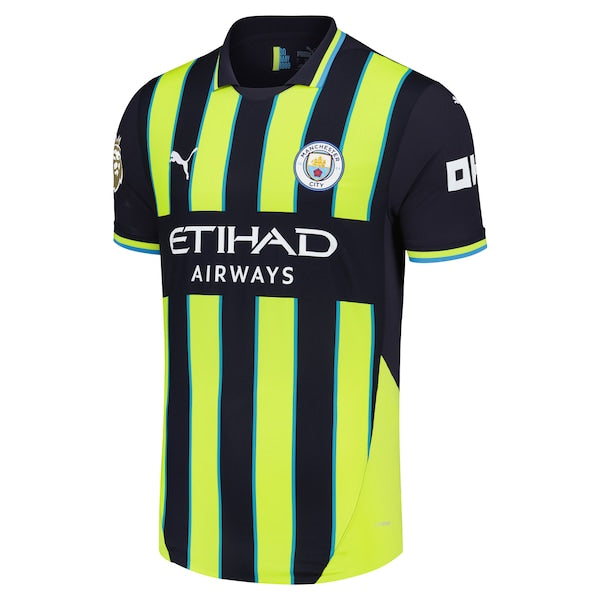 Manchester City Puma 2024/25 Away Authentic Jersey - Navy