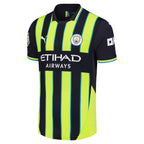Manchester City Puma 2024/25 Away Authentic Custom Jersey - Navy