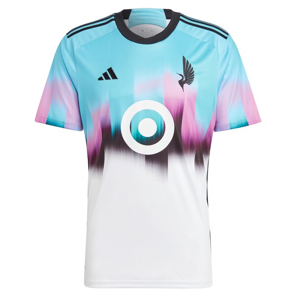 Minnesota United FC adidas 2024 The Northern Lights Kit Replica Custom Jersey - White