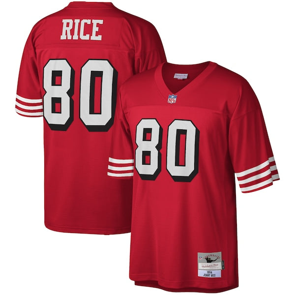 Jerry Rice San Francisco 49ers Legacy Replica Jersey - Scarlet
