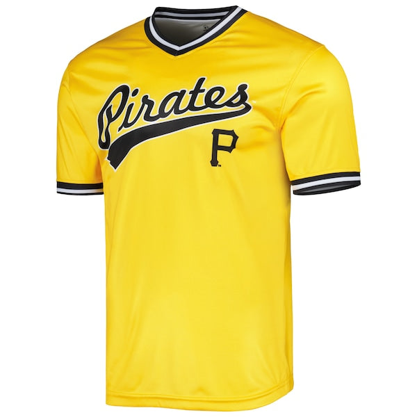 Pittsburgh Pirates Stitches Cooperstown Collection Team Jersey - Yellow