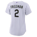Tyler Freeman Colorado Rockies Nike Women's Home Replica Jersey - White