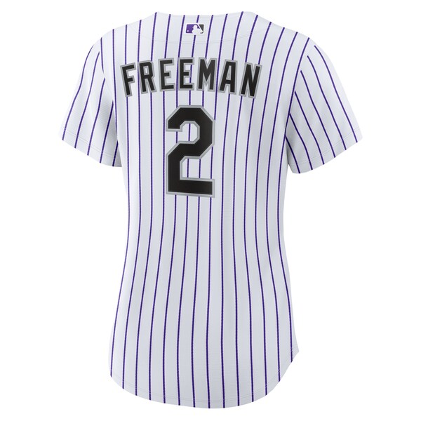 Tyler Freeman Colorado Rockies Nike Women's Home Replica Jersey - White