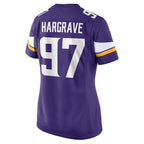 Javon Hargrave Minnesota Vikings Nike Women's Team Game Jersey -  Purple