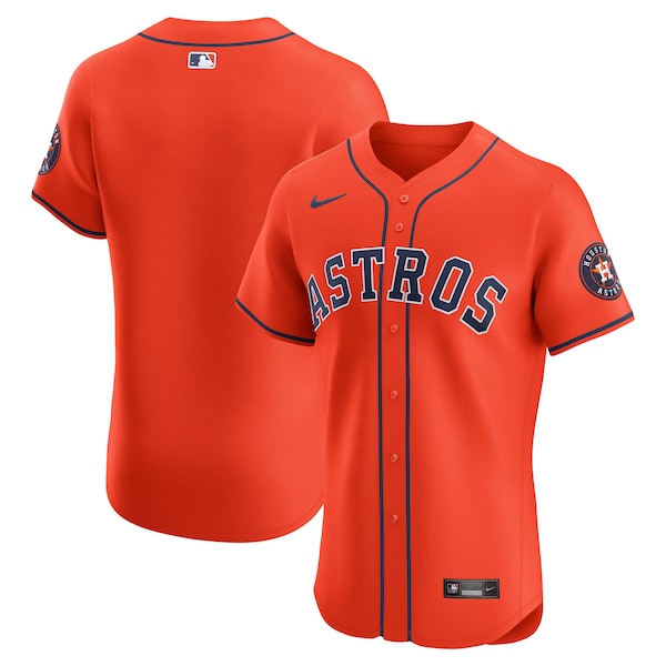 Houston Astros Nike Alternate Elite Jersey - Orange