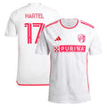 Marcel Hartel St. Louis City SC adidas 2024 The Confluence Kit Replica Player Jersey - White
