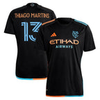 Thiago Martins New York City FC adidas 2024 24/7 Kit Replica Player Jersey - Black