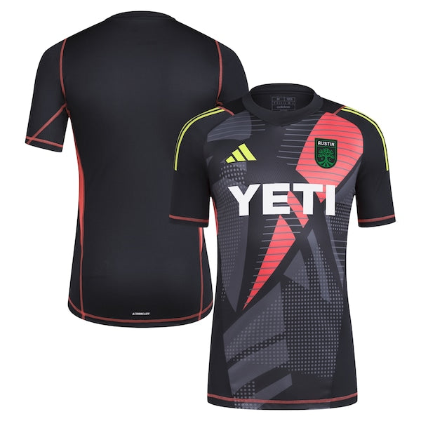 Austin FC adidas 2024 Goalkeeper Jersey - Black