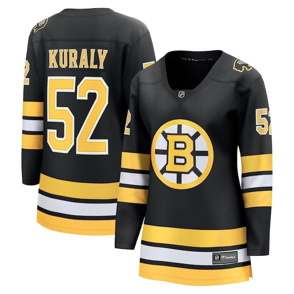Sean Kuraly Boston Bruins  Women's Home Breakaway Player Jersey - Black