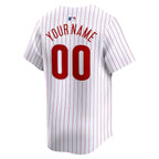 Philadelphia Phillies Nike Home Limited Custom Jersey - White