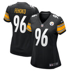 Breiden Fehoko Pittsburgh Steelers Nike Women's  Game Jersey -  Black