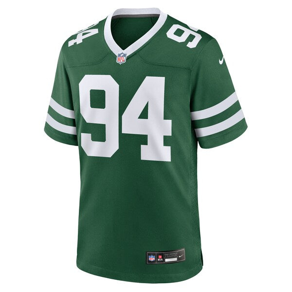 Tyler Baron New York Jets Nike Team Game Jersey - Legacy Green