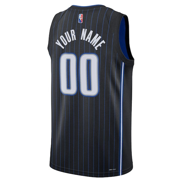 Orlando Magic Nike 2021/22 Diamond Swingman Custom Jersey - Icon Edition - Black