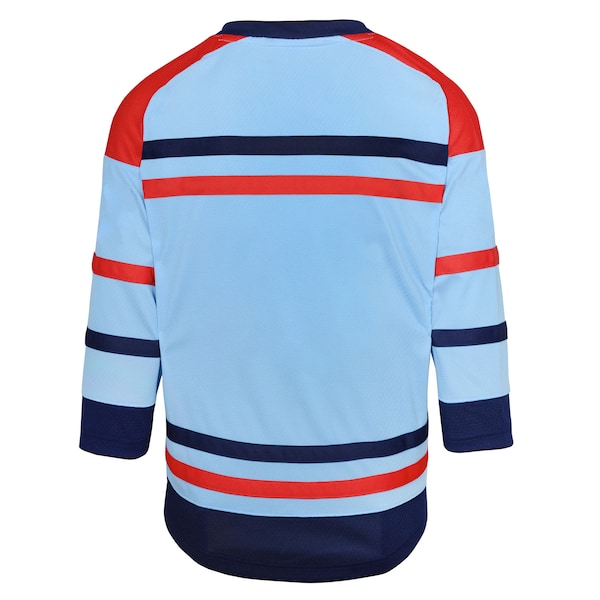 Winnipeg Jets Youth Anniversary Replica Jersey - Light Blue
