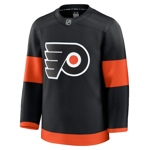 Philadelphia Flyers  Alternate Premium Jersey - Black/Burnt Orange/White